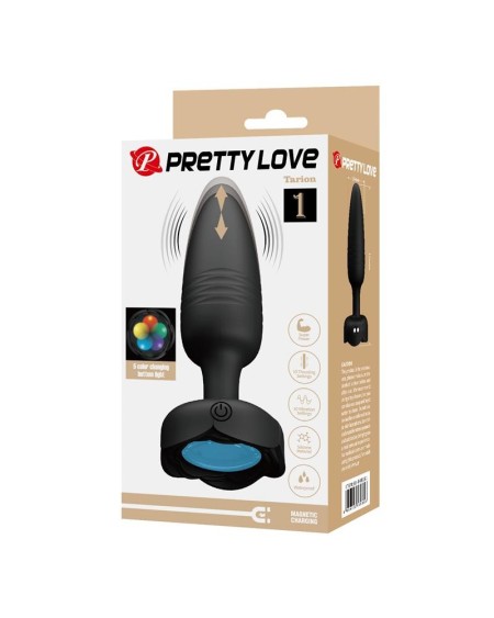 tarion butt plug with vibration and thrusting