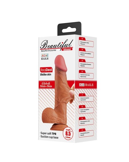 bahamut relistic dildo slide peau 8.5