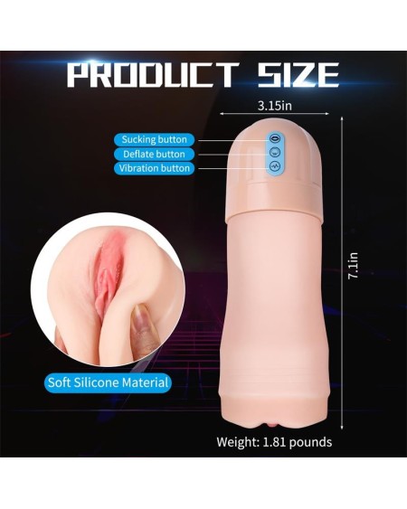 masturbator with vibration and sucking efect suctroker v1.0 x
