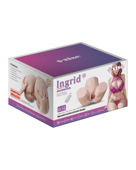 ingrid torso with vibration and sucking efect 15.3 kg