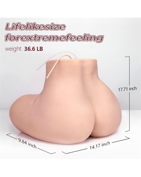ingrid torso with vibration and sucking efect 15.3 kg