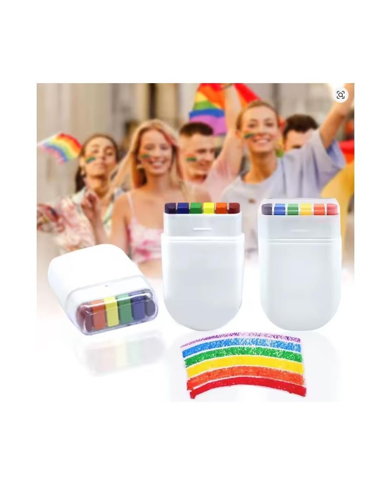 lgbt-colored crayons