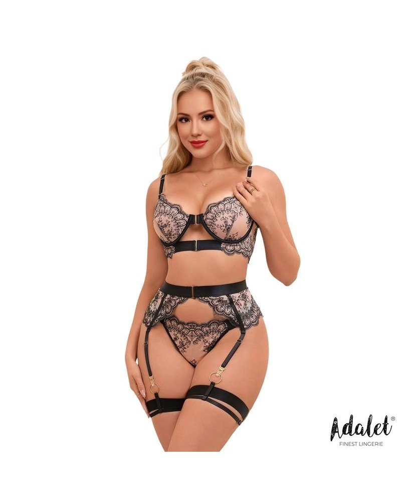ximena 4 pcs set with garter belt