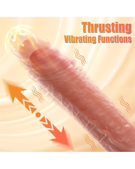 marvin dildo with thrusting and vibratiion 8.07