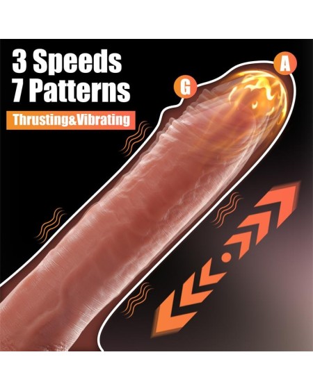 baird dildo with thrusting and vibratiion 8.07