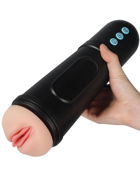 locker masturbator with vibrant and sucking efect