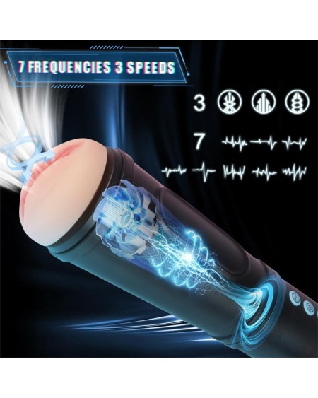 locker masturbator with vibrant and sucking efect