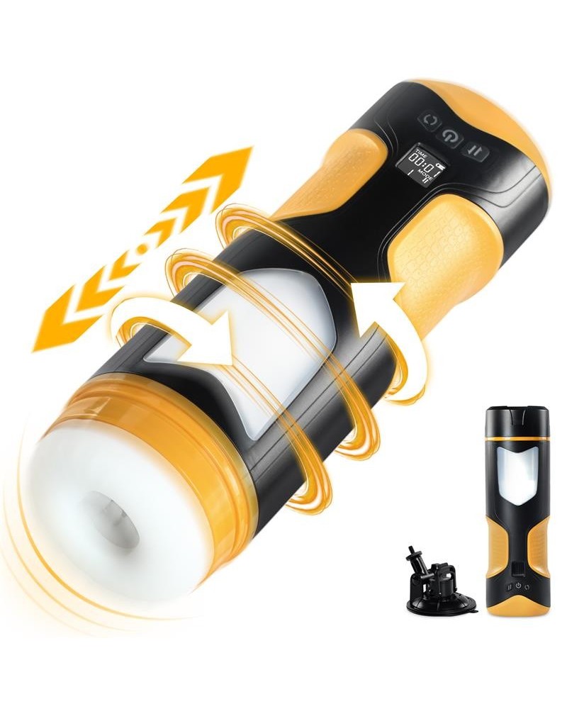 alston thrusting and rotating masturbator