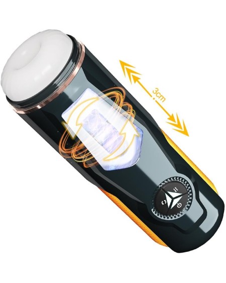 aneemun masturbator with thrusting and rotation