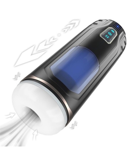 cosima masturbator with thrusting, vibration and ventouse efect