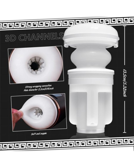 cosima masturbator with thrusting, vibration and ventouse efect