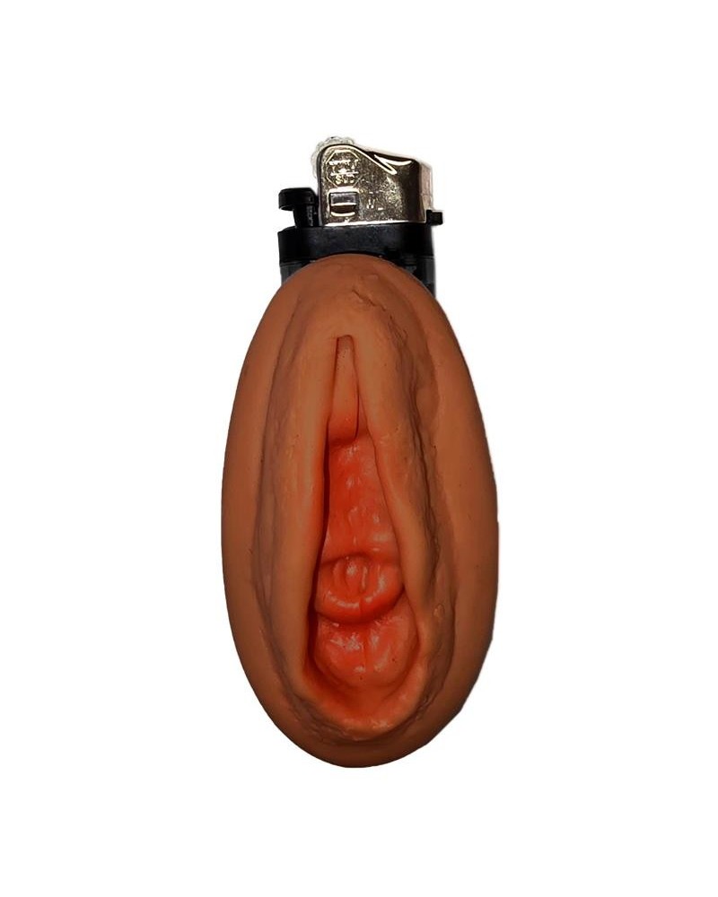 vagina shaped lighter brown