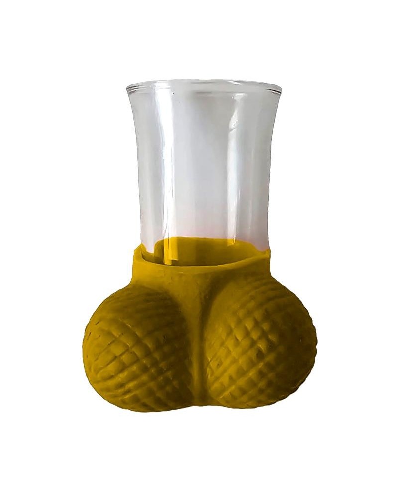 testicle glass shot golden