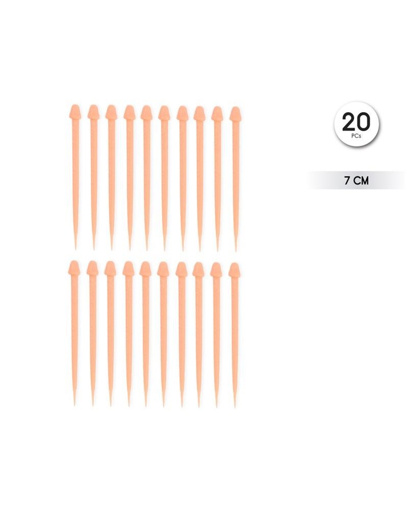 penis-shaped skewers 20 units
