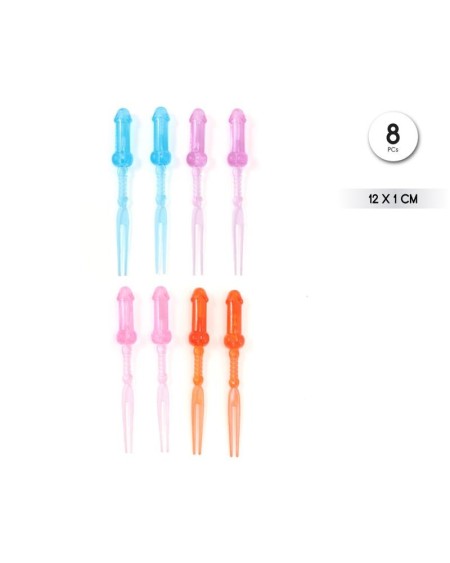 penis-shaped skewers 8 units