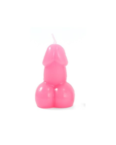 penis-shaped candle fuscia
