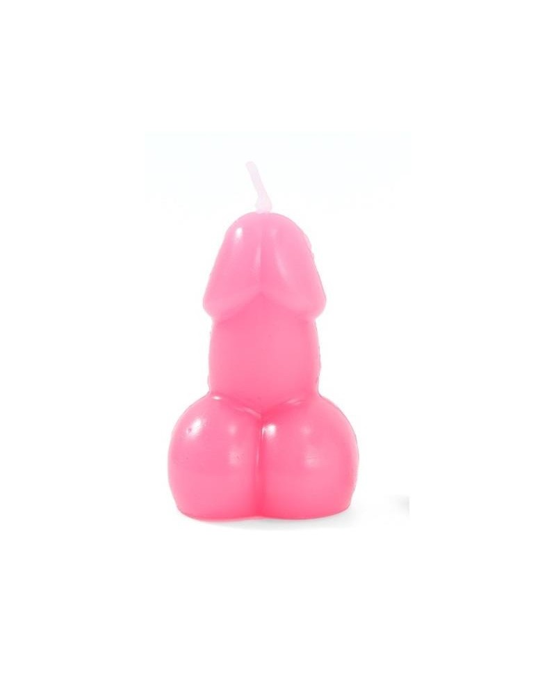 penis-shaped candle fuscia
