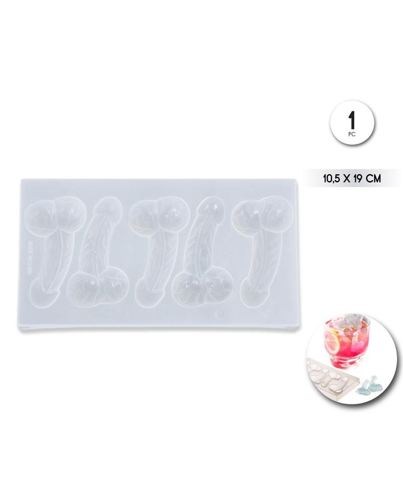 penis-shaped cubes tray