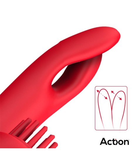 bilma vibe with brushing clit stimulator and alternating function