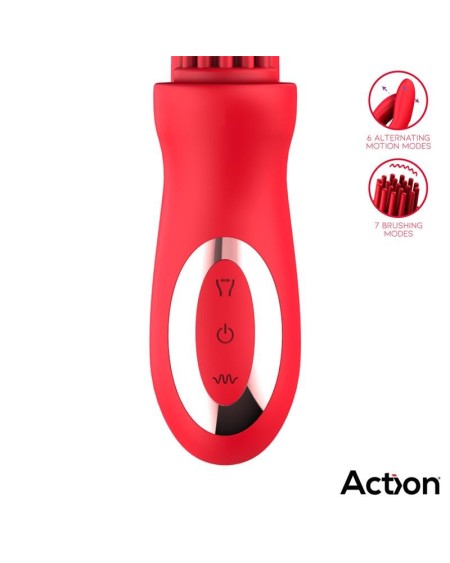 bilma vibe with brushing clit stimulator and alternating function