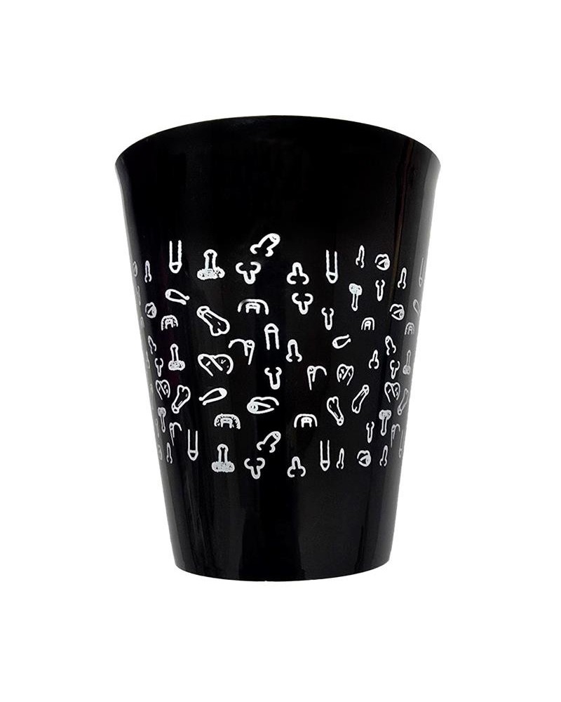 plastic cup with white penis 500ml