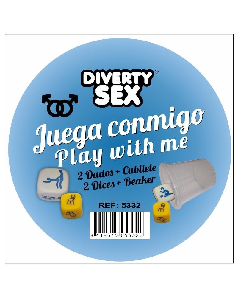 cup with 2 petit dice positions and place