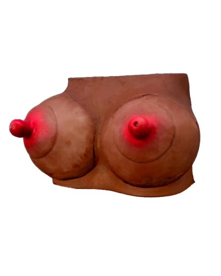breast-shaped piggy bank