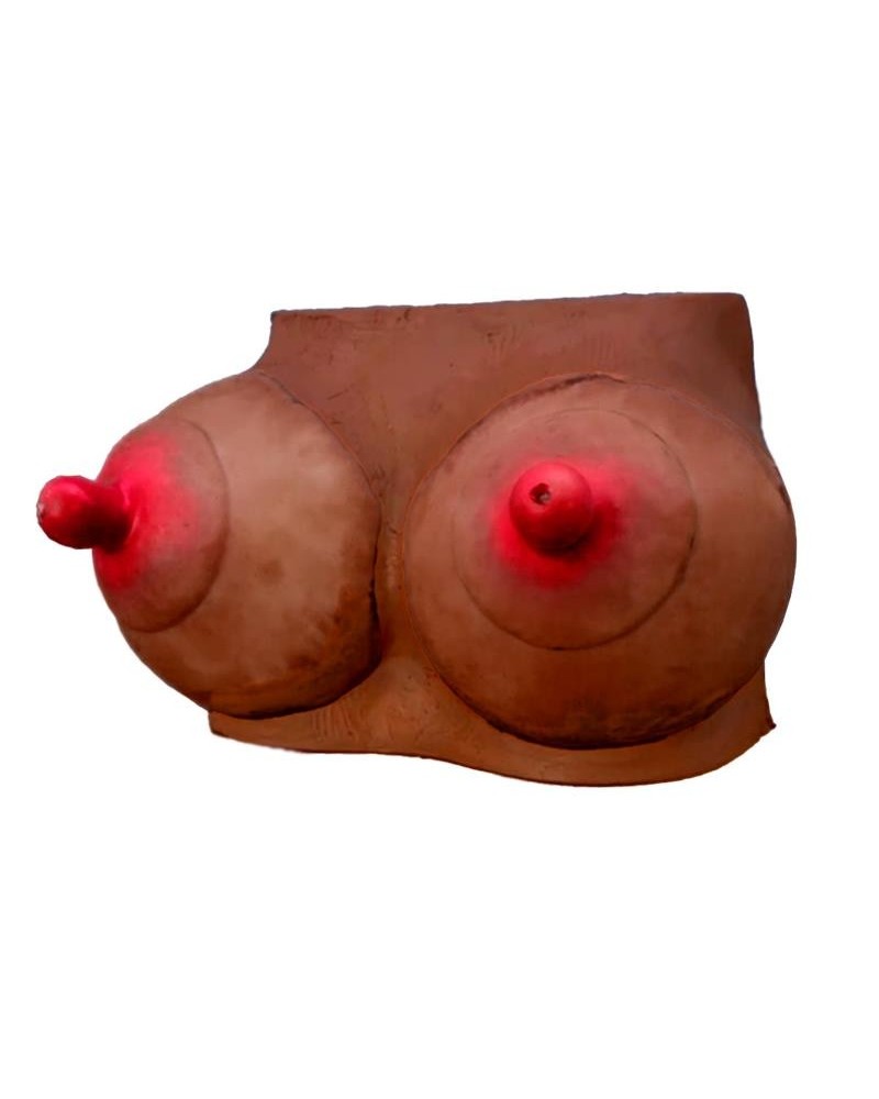 breast-shaped piggy bank