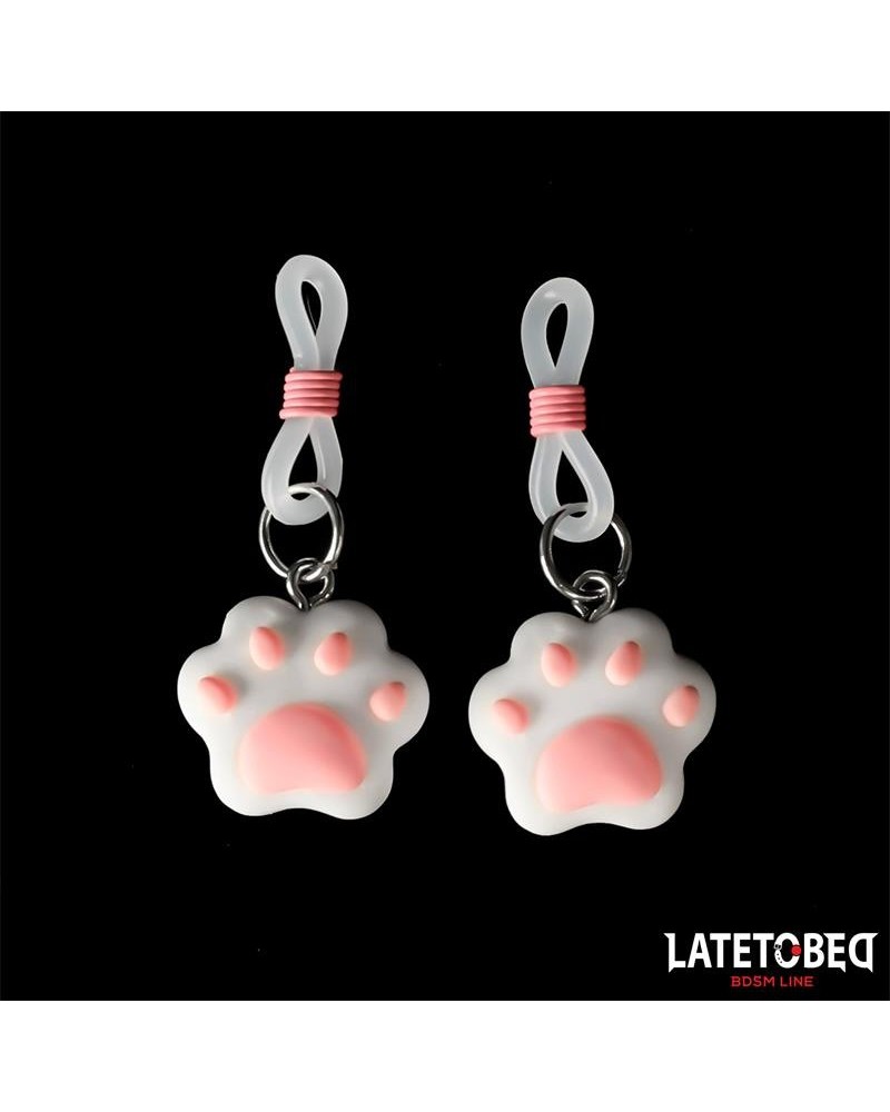 nipple clamps with kitty paw