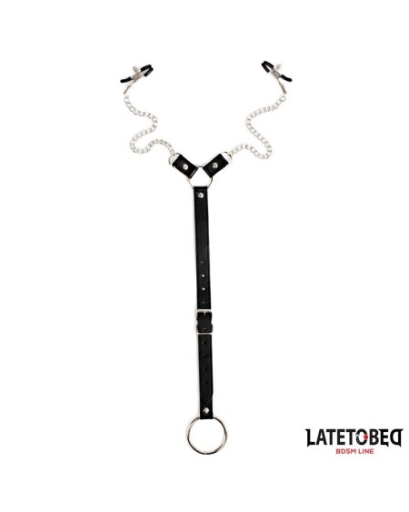 nipple clamps with penis ring