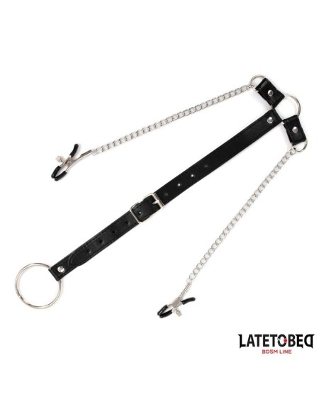 nipple clamps with penis ring