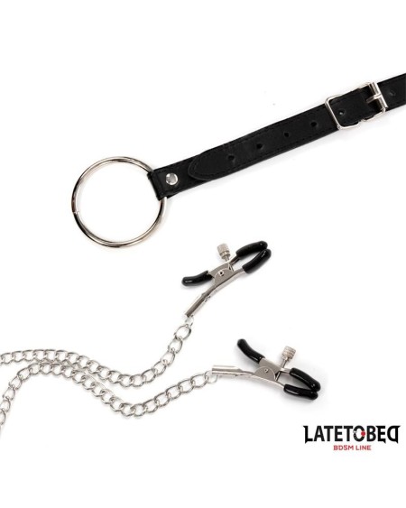 nipple clamps with penis ring