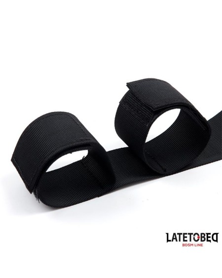 ribbon neck to wrist bondage