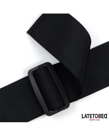 ribbon neck to wrist bondage