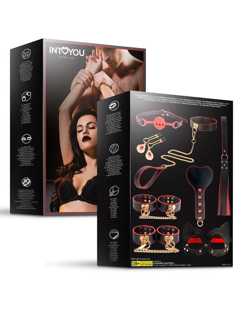 bondage 8 pcs set