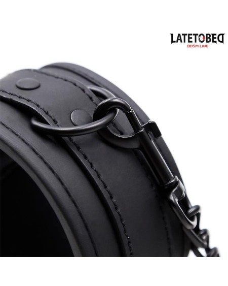 solid noir ankle cuff