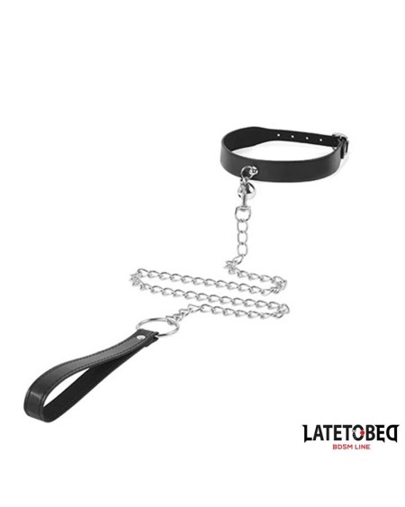 collar with bell and leash