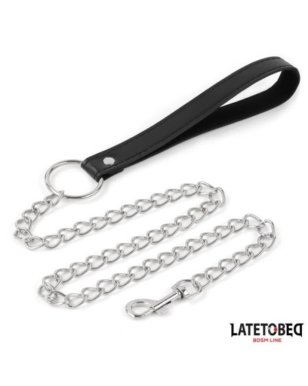 collar with bell and leash