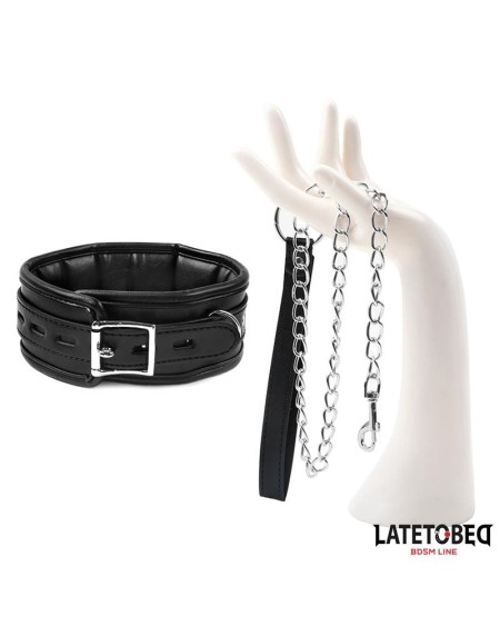 sponge collar with leash