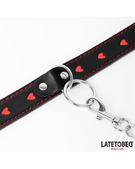 collar with leash 52 cm