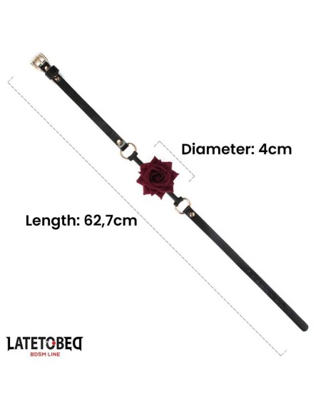 gold metal rose gag ball