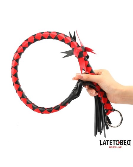 braided flogger 85 cm