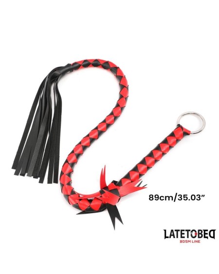 braided flogger 85 cm