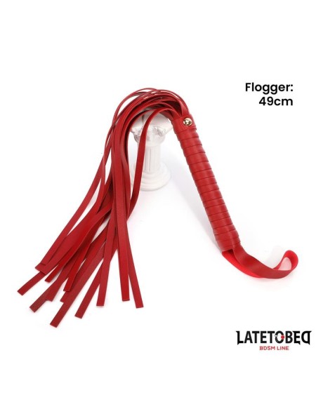 7 pcs bondage set with carry bag red