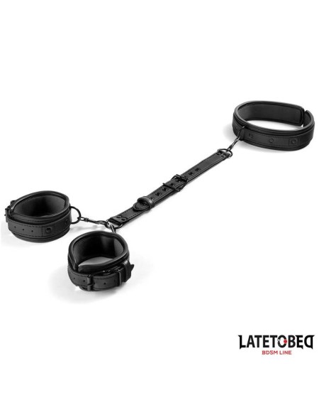 behind back neck to wrist restraints