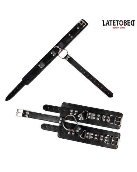 collar and wirst restraints