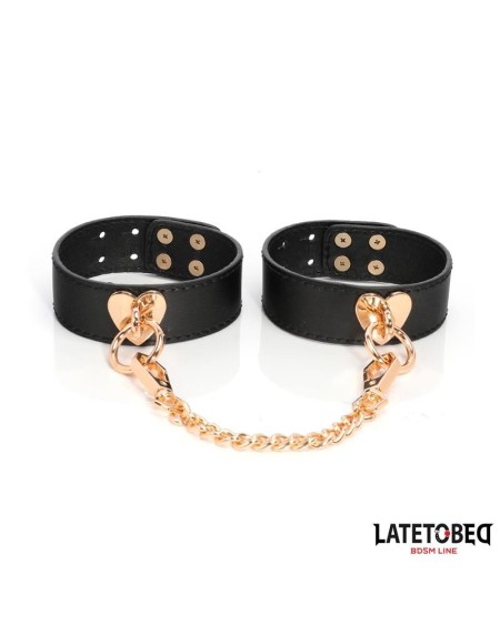 8 piece leather bondage kit with storage case