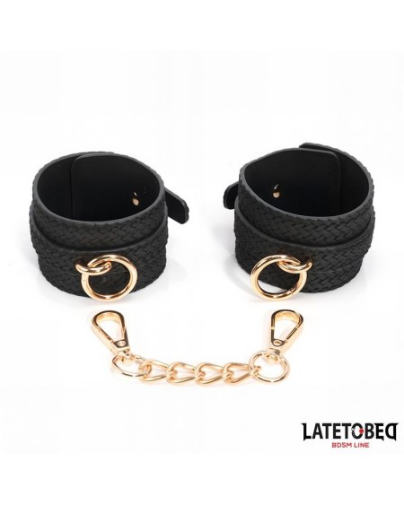 weaving patterns wrist cuff golden chain