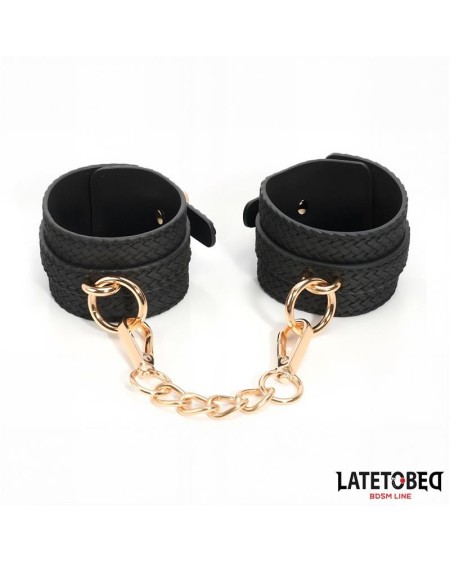 weaving patterns ankle cuff golden chain