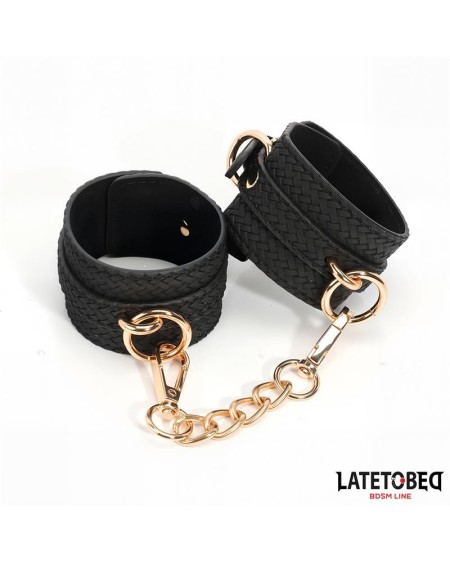 weaving patterns ankle cuff golden chain